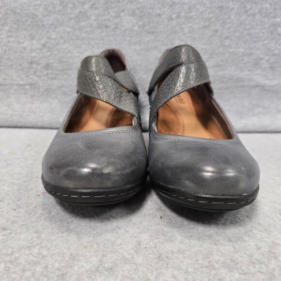 Rockport By Cobb Hill Kailyn Mary Jane Heeled Loafers Size 7 - Picture 3 of 10